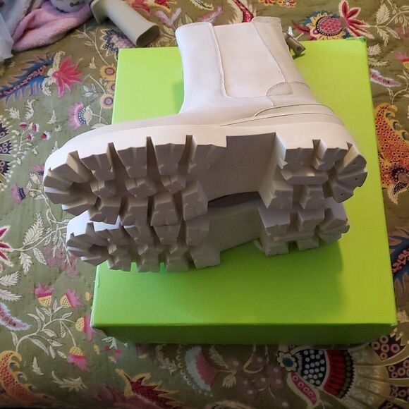 Sam Edelmon Woman GENIA IVORY BOOTS 8M - Picture 4 of 6